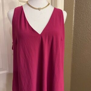 NWT Elegant Pink Sleeveless Top
